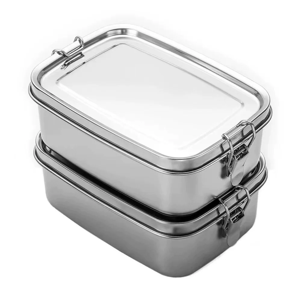 Meal Prep Tupperware - Stainless Steel Lunch Box for Kids