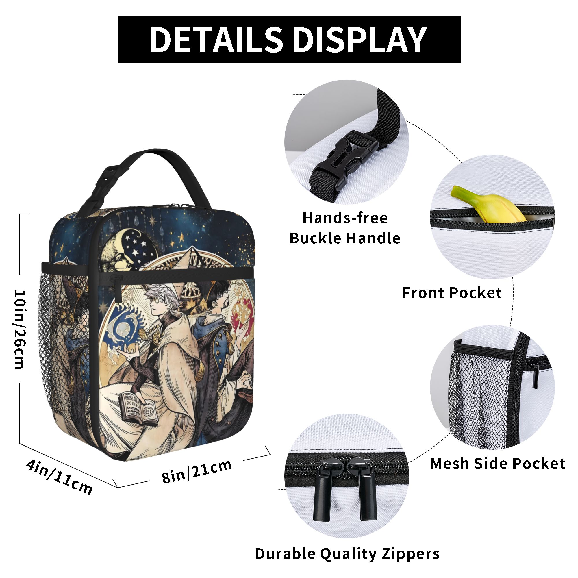 Meal Prep Bag - Olruggio And Qifrey Witch Hat Atelier