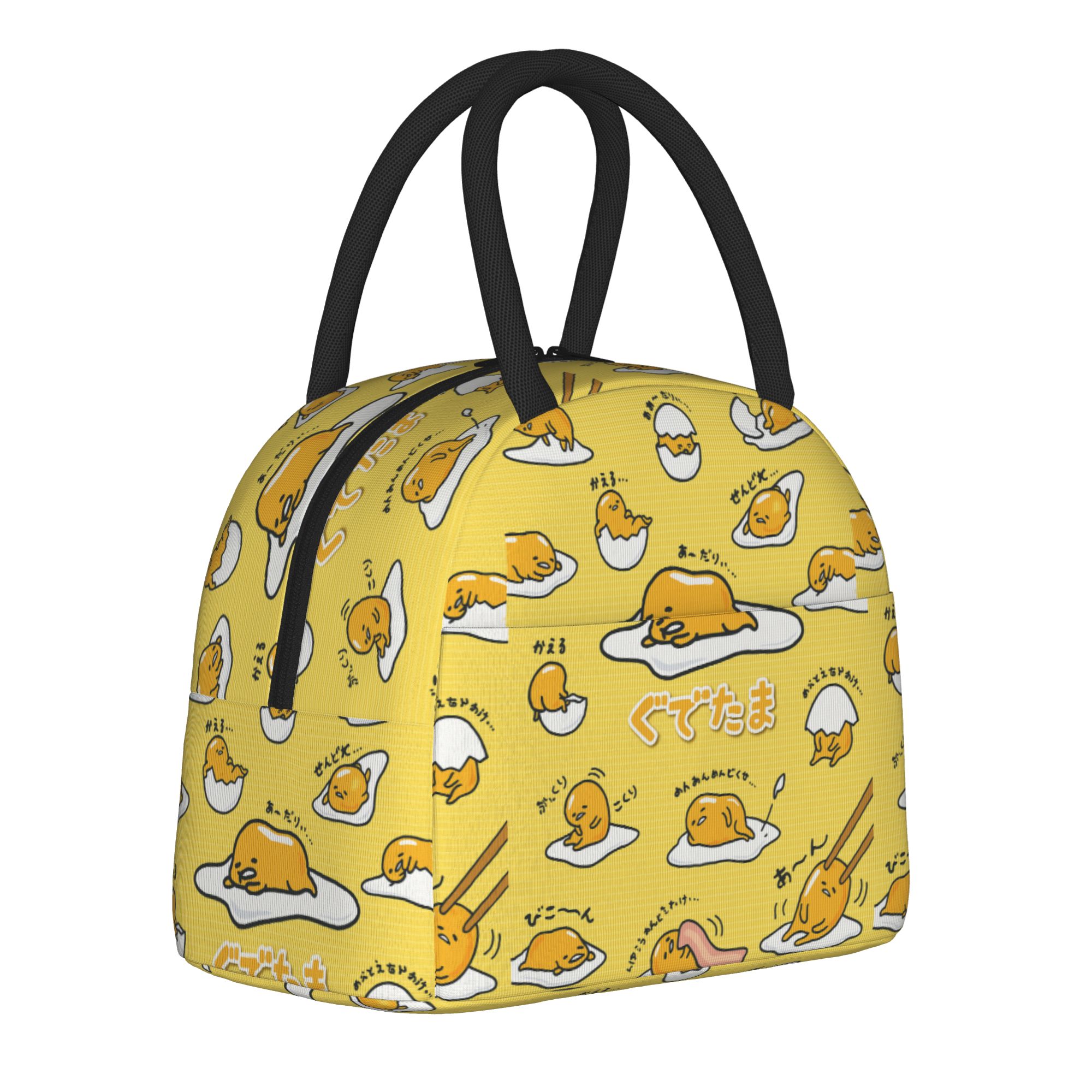 Meal Prep Bag - Gudetama Cute Egg Cartoon Insulated Lunch