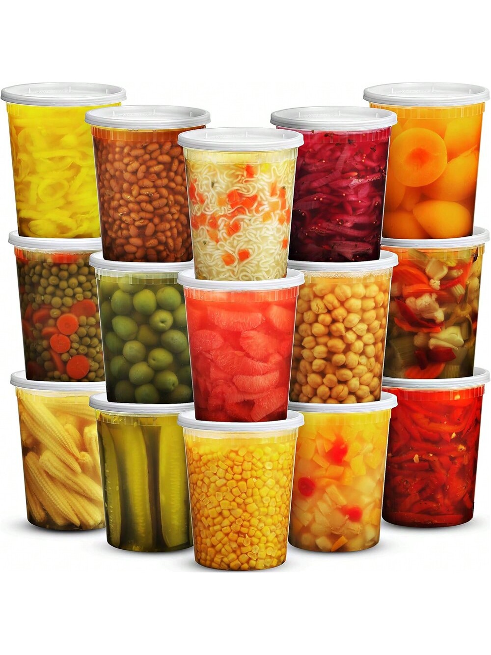 24Pack 32oz Deli Containers wi - огляд і ціна Meal Prep Ideas