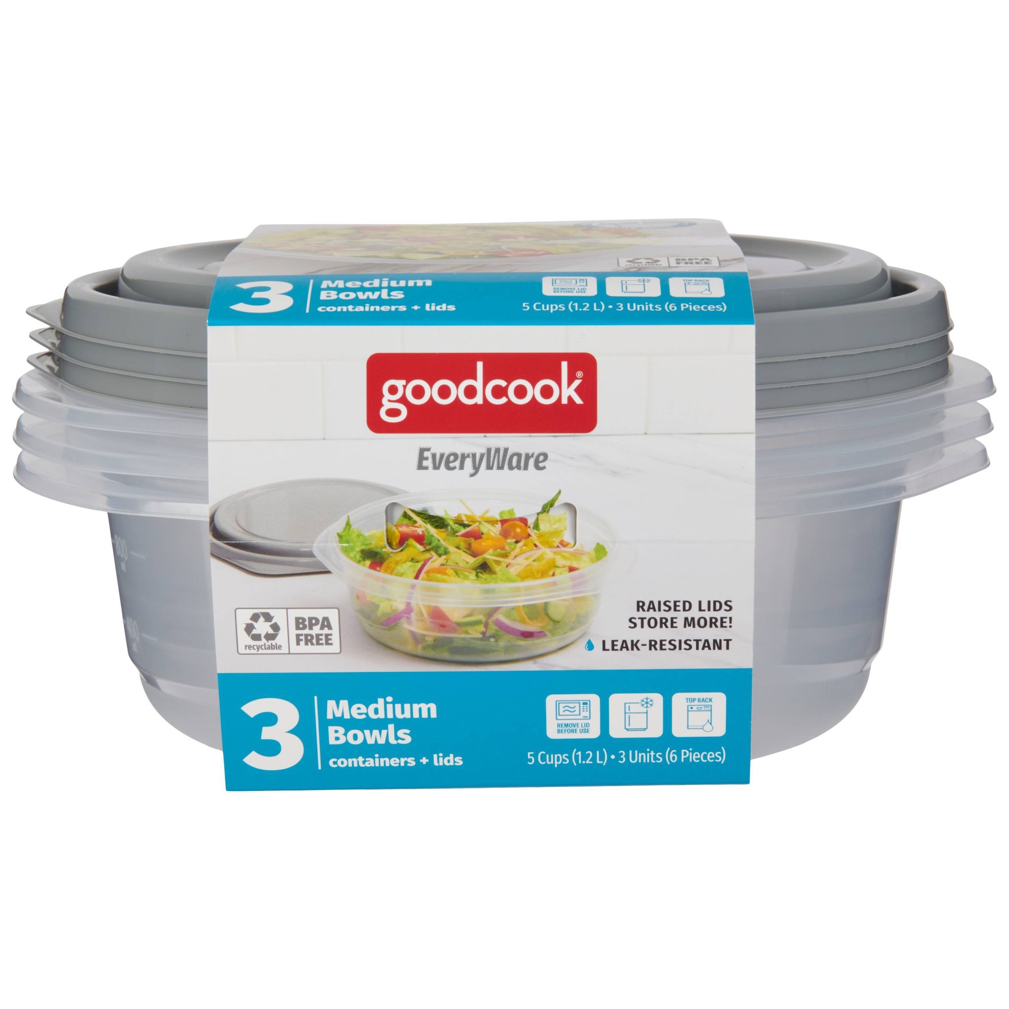 6pcs Round 5 Cup Food Storage  - огляд і ціна Meal Prep Ideas