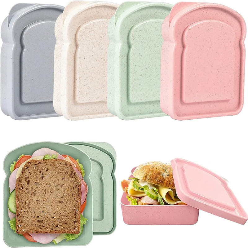 Sandwich Containers Lunch Box  - огляд і ціна Meal Prep Tupperware