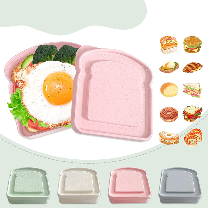 Sandwich Containers Lunch Box  - огляд і ціна Meal Prep Tupperware