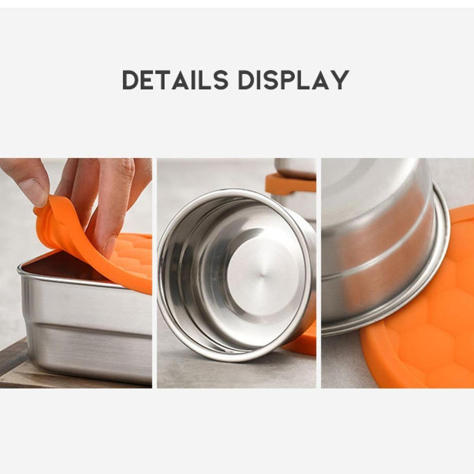 Stainless Steel Food Container - огляд і ціна Meal Prep For Office