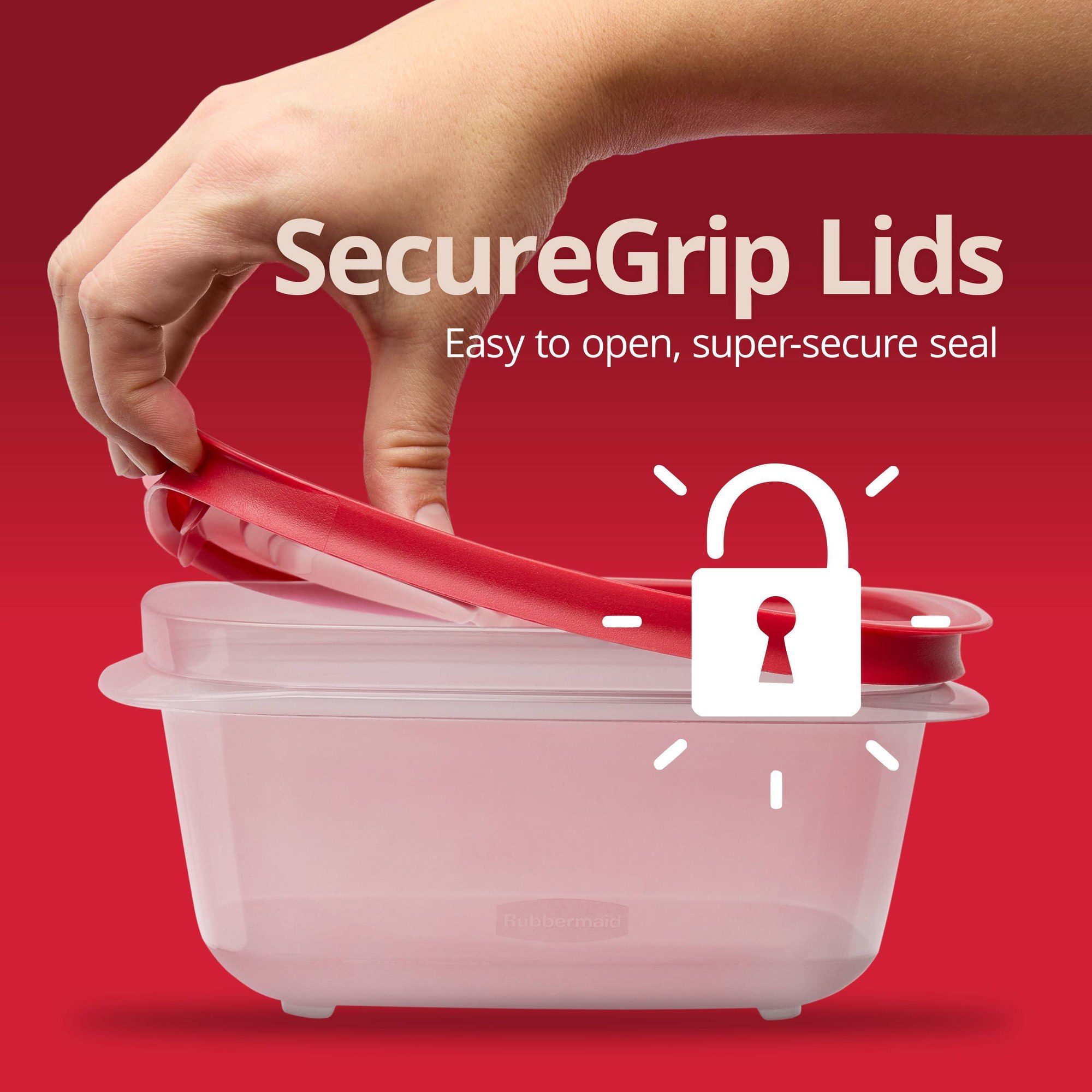 Red Rectangular Food Storage C - огляд і ціна Meal Prep Container