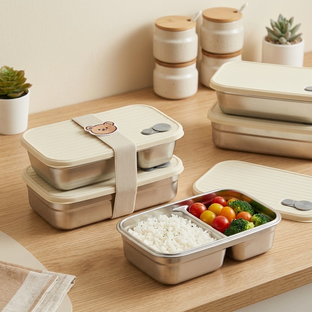 Stainless Steel Bento Box Meta - огляд і ціна Meal Prep Ideas
