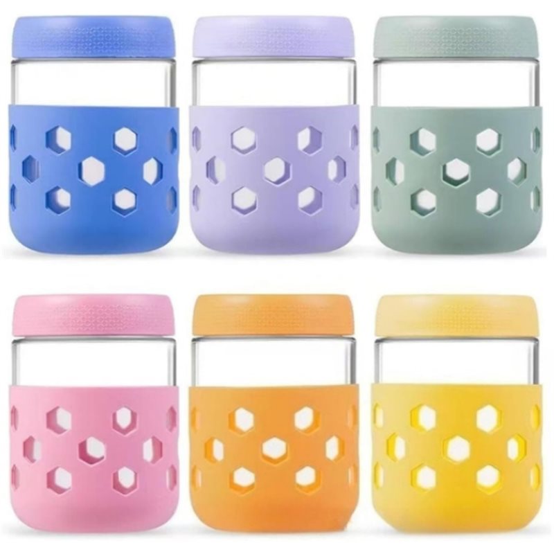 SOFT-Glass Jars With Airtight  - огляд і ціна Meal Prep Jar