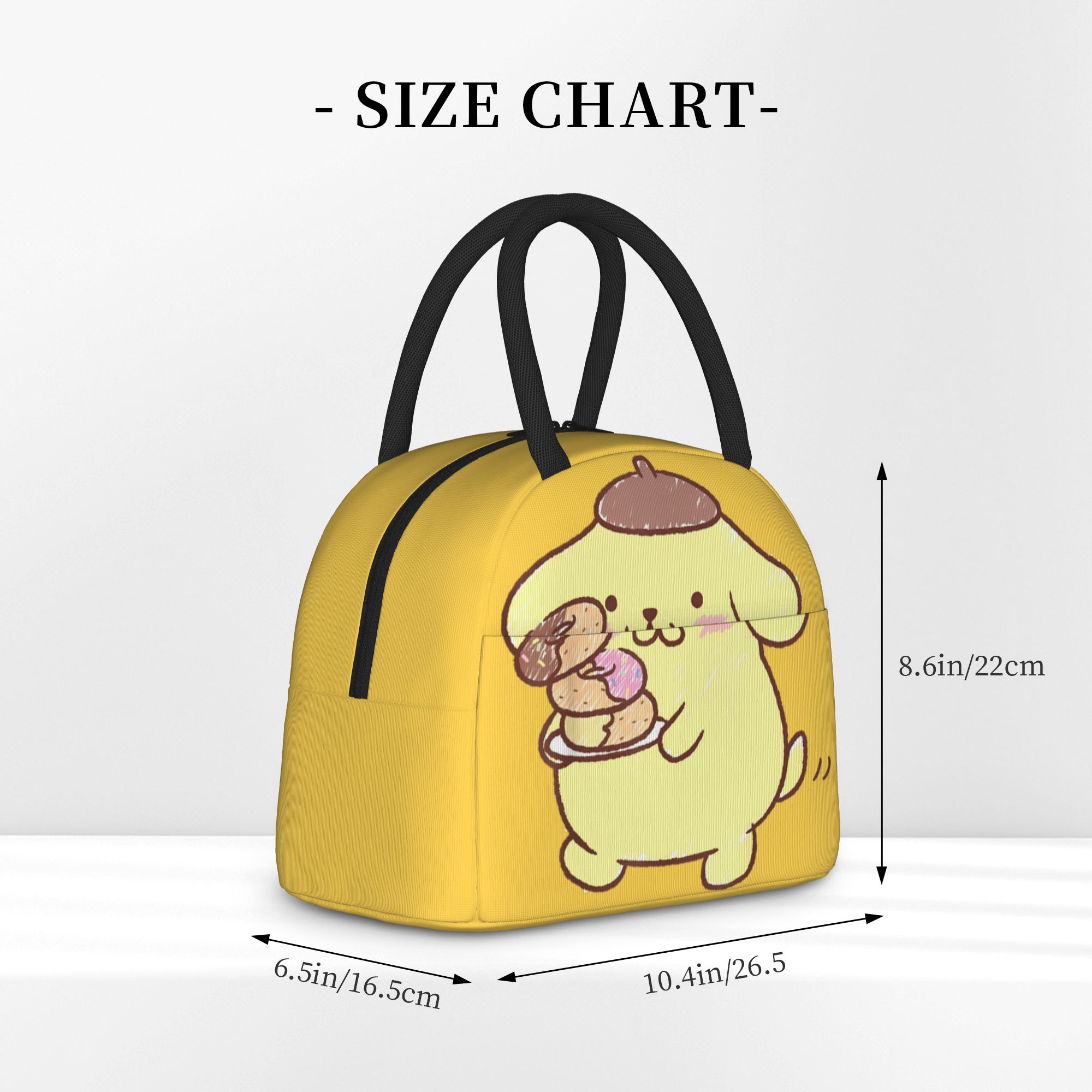 Pompompurin Donuts Insulated L - огляд і ціна Meal Prep Bag