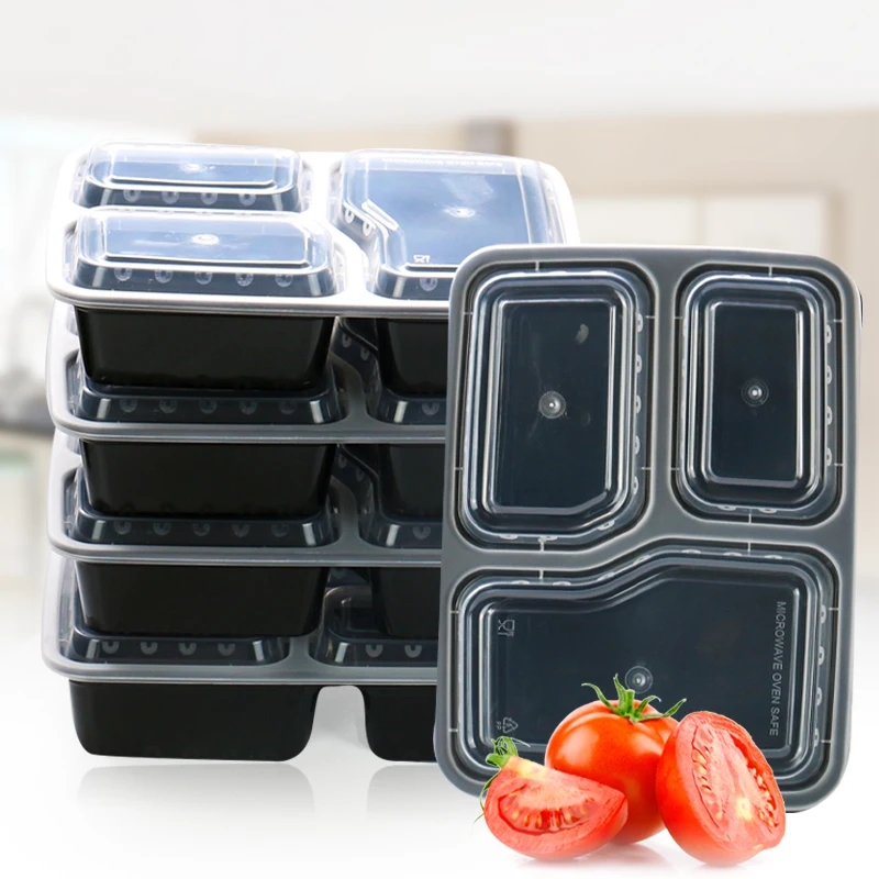 7 Pack 3 Compartment Meal Prep - огляд і ціна Meal Prep Tupperware
