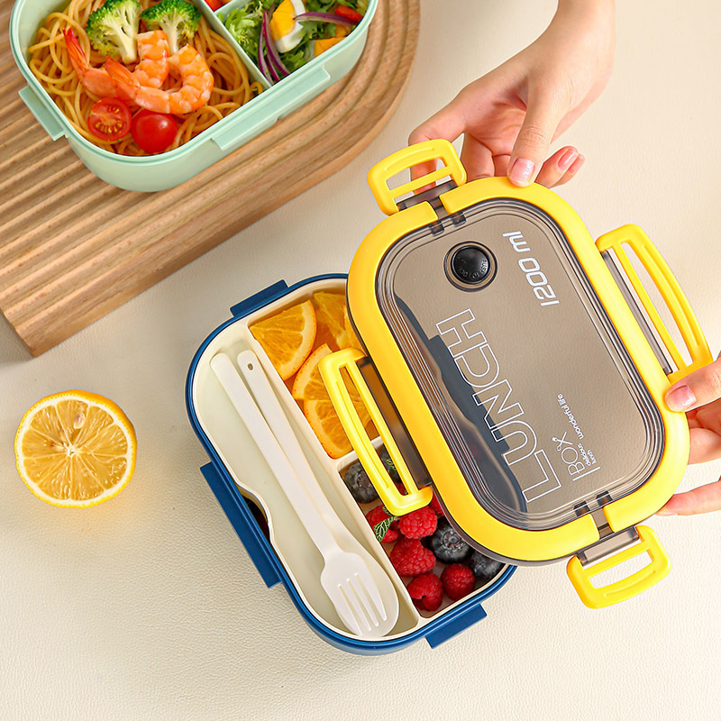 BPA-Free PP 2-Layer Bento Lunc - огляд і ціна Meal Prep For Office