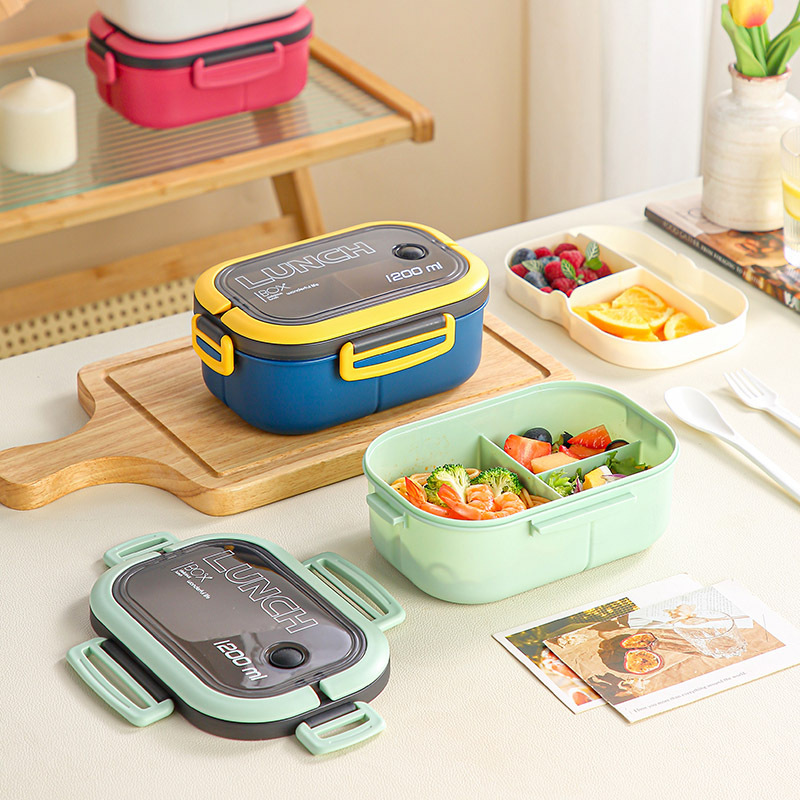 BPA-Free PP 2-Layer Bento Lunc - огляд і ціна Meal Prep For Office