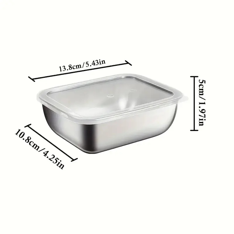 5-Piece Stainless Steel Food S - огляд і ціна Meal Prep Ideas