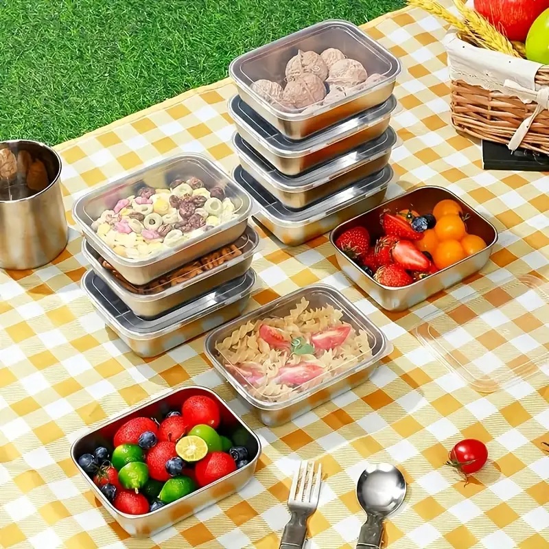 5-Piece Stainless Steel Food S - огляд і ціна Meal Prep Ideas