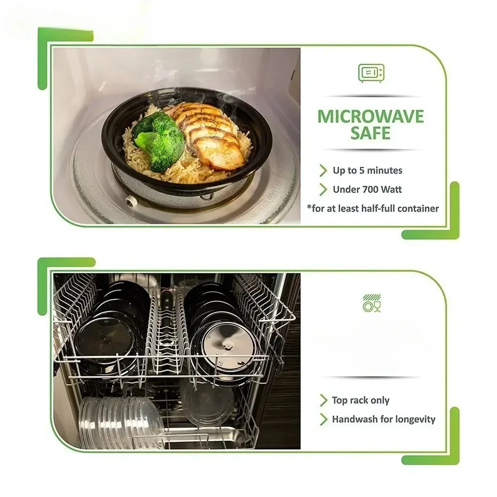 Meal Prep Containers Plastic F - огляд і ціна Meal Prep Tupperware