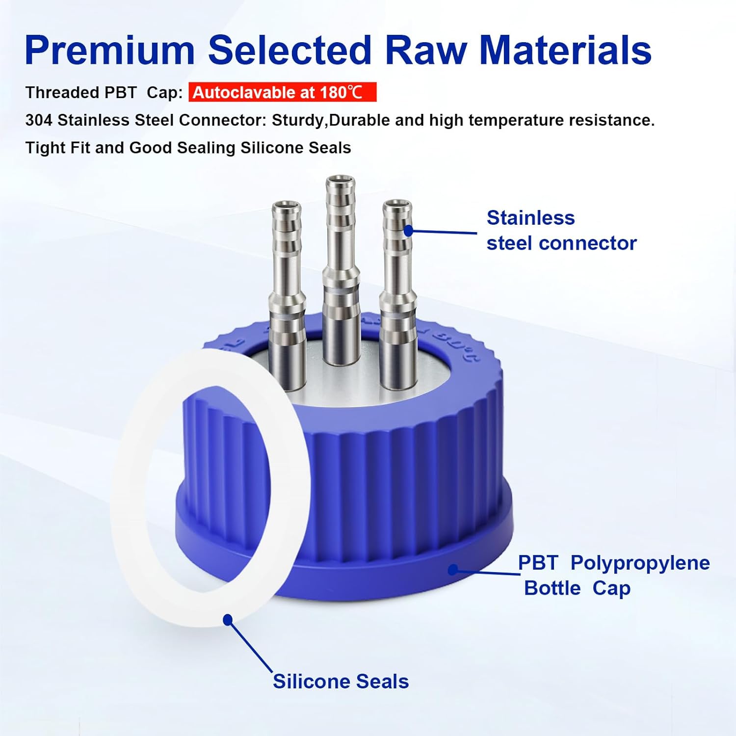 GL45 Fermentation Tank Reactor - огляд і ціна Meal Prep Jar