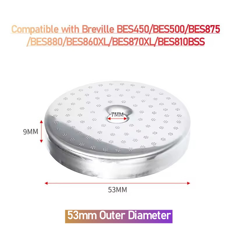 Stainless Steel Shower Screen  - огляд і ціна Breville Espresso Bes870