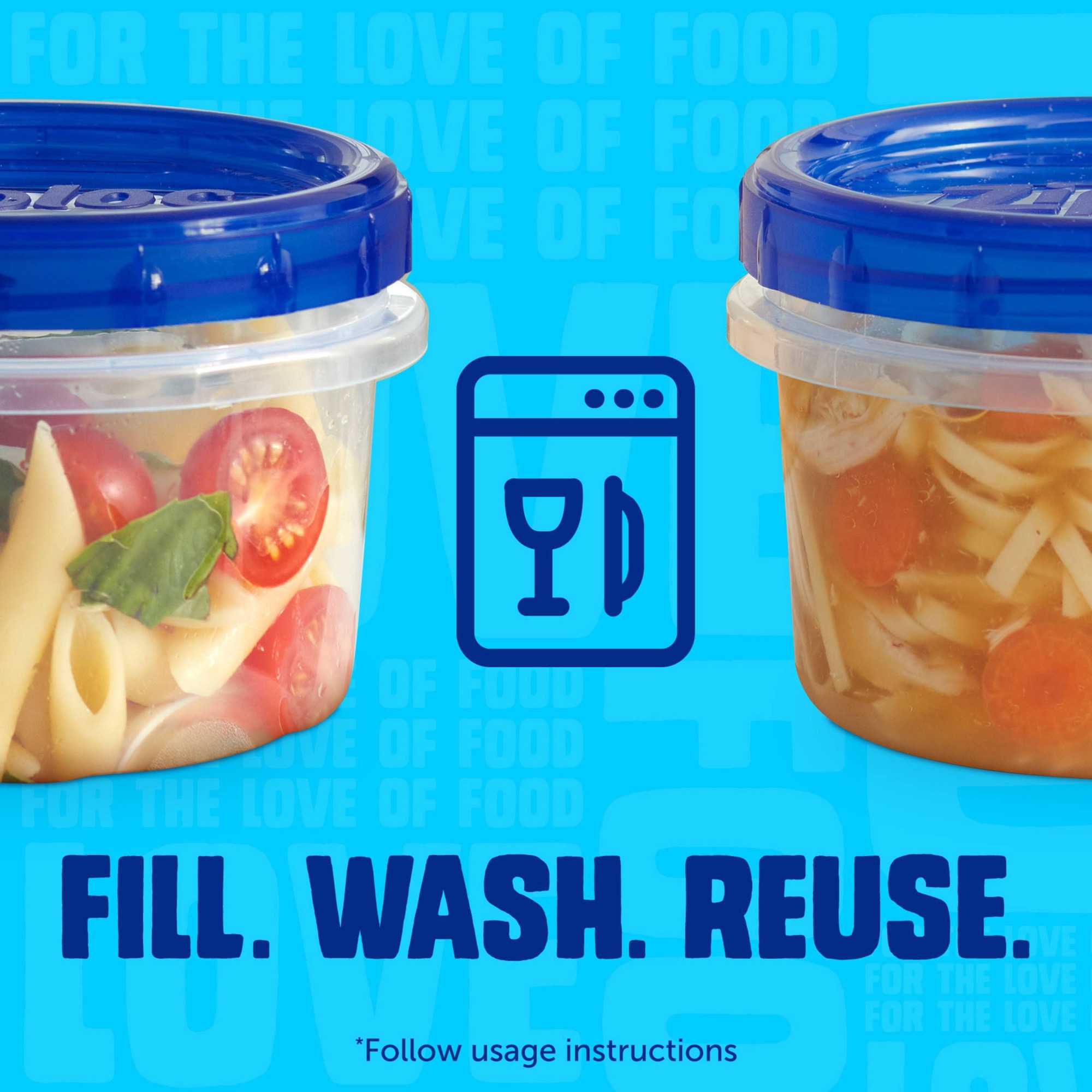 2ct Small Twist Lock Food Stor - огляд і ціна Meal Prep Container