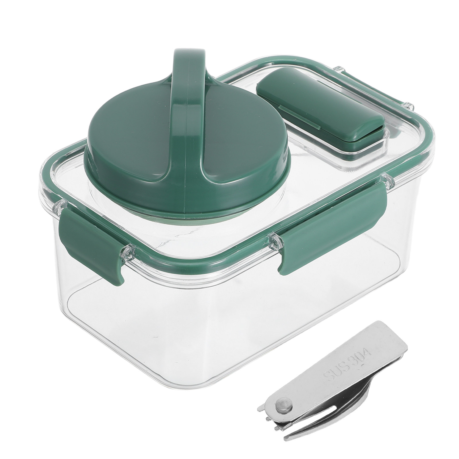 Salad Container with Dressing  - огляд і ціна Meal Prep For Office