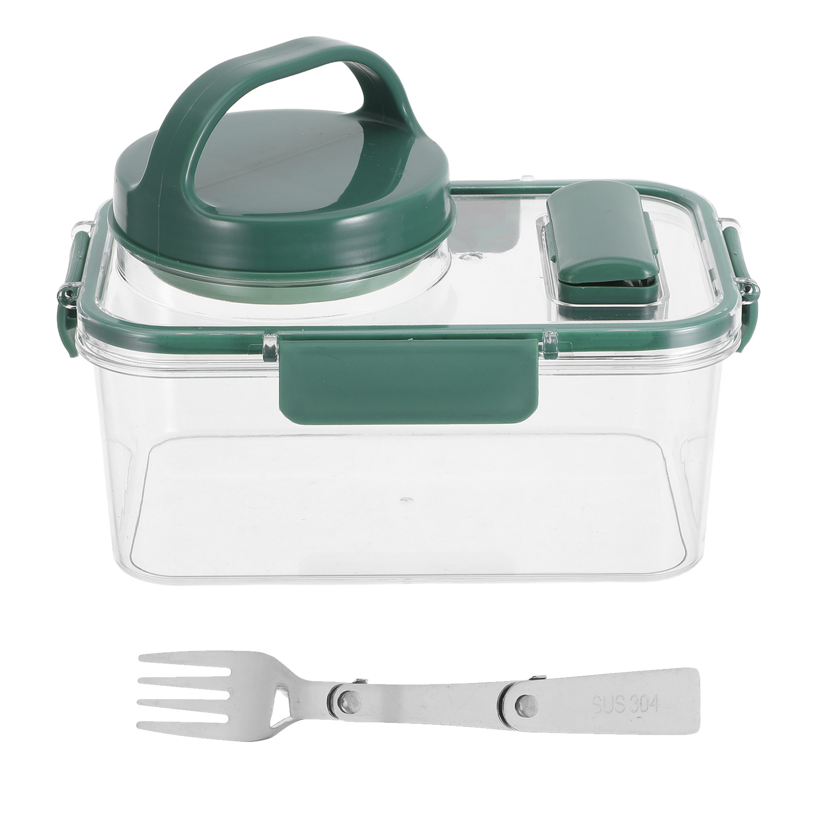 Salad Container with Dressing  - огляд і ціна Meal Prep For Office