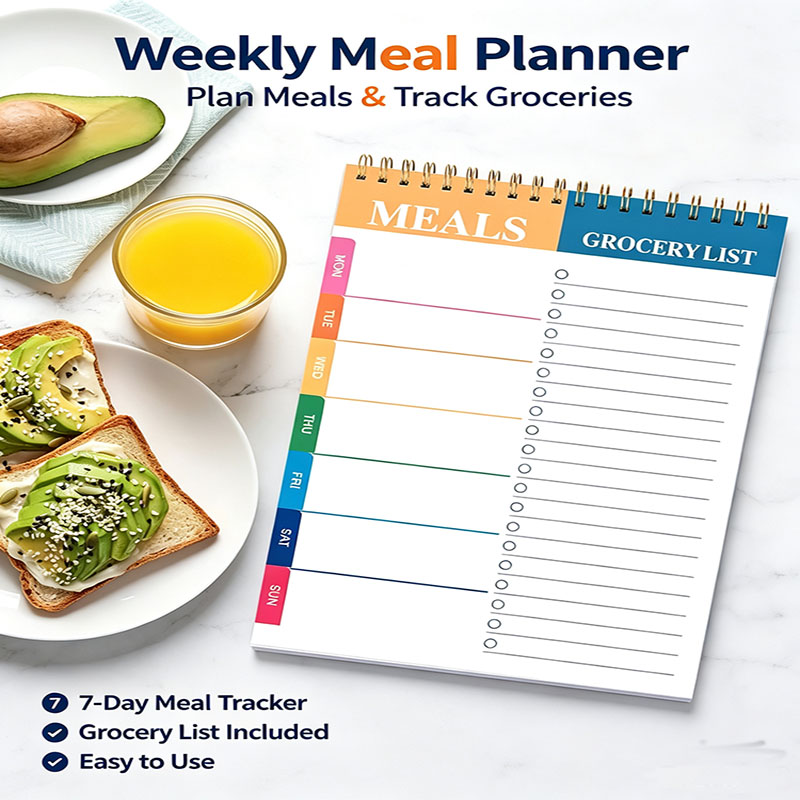 Weekly Meal Planner Notepad 5. - огляд і ціна Meal Prep Weekly