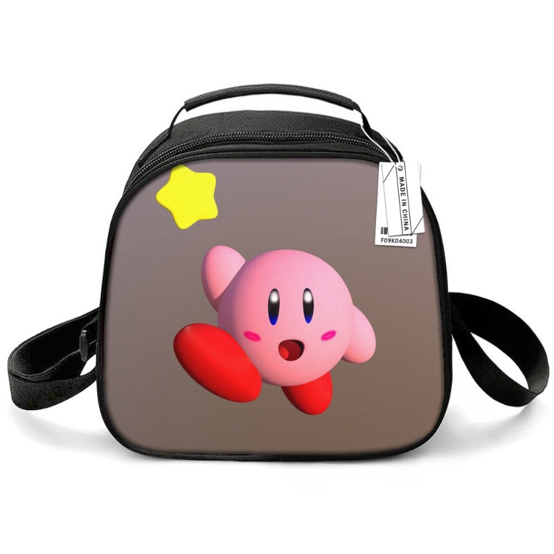 Kirby Game Cute Cartoon Print  - огляд і ціна Meal Prep Bag