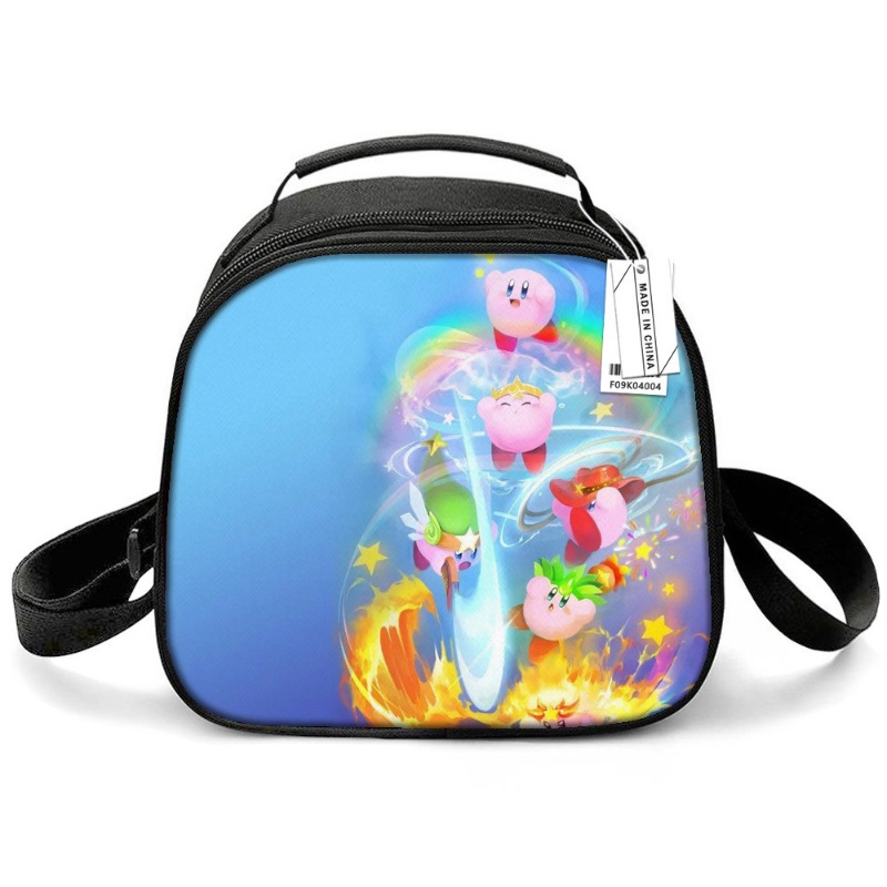 Kirby Game Cute Cartoon Print  - огляд і ціна Meal Prep Bag