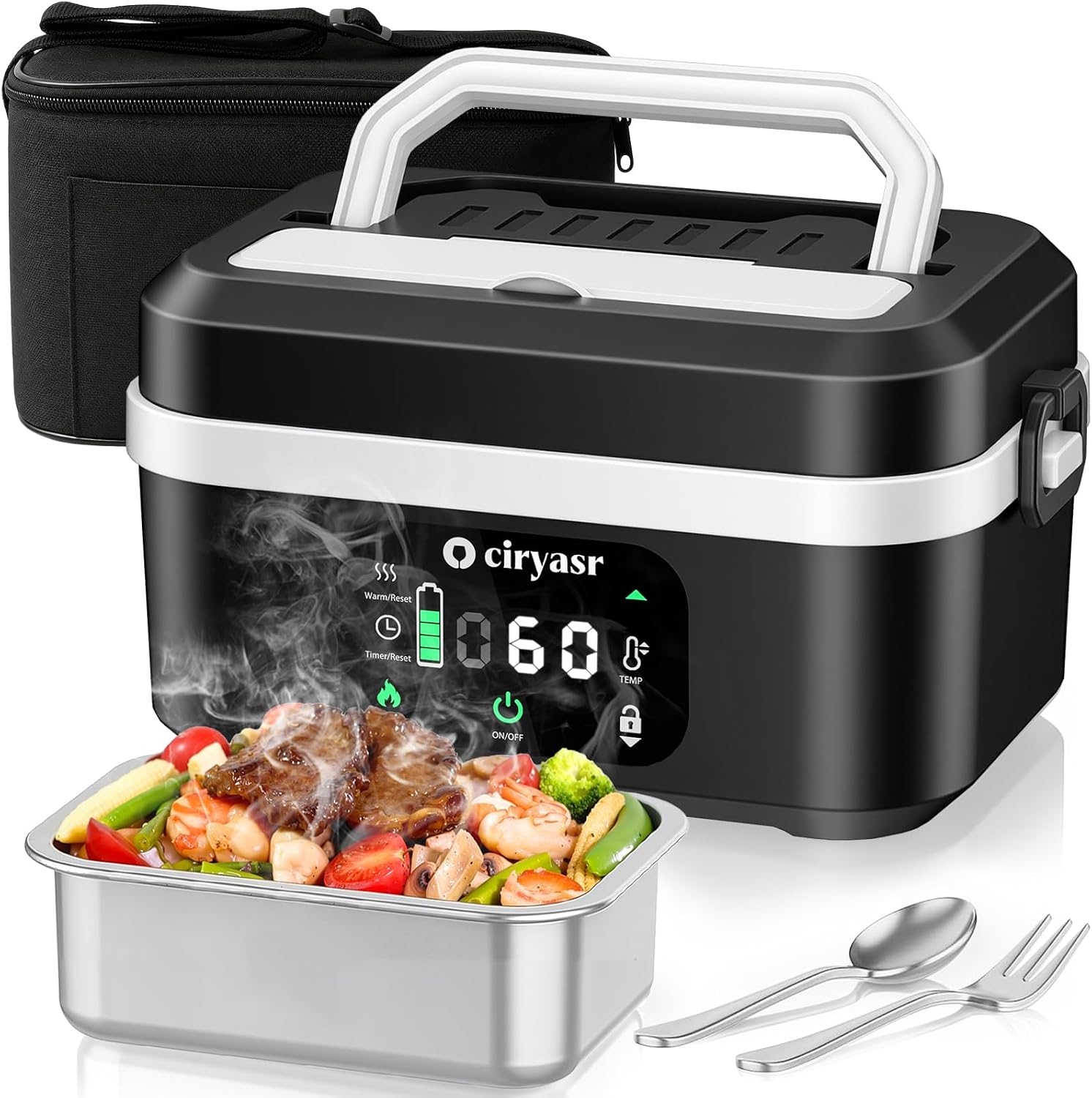 Powerful Electric Lunch Box, 1 - огляд і ціна Meal Prep Bag