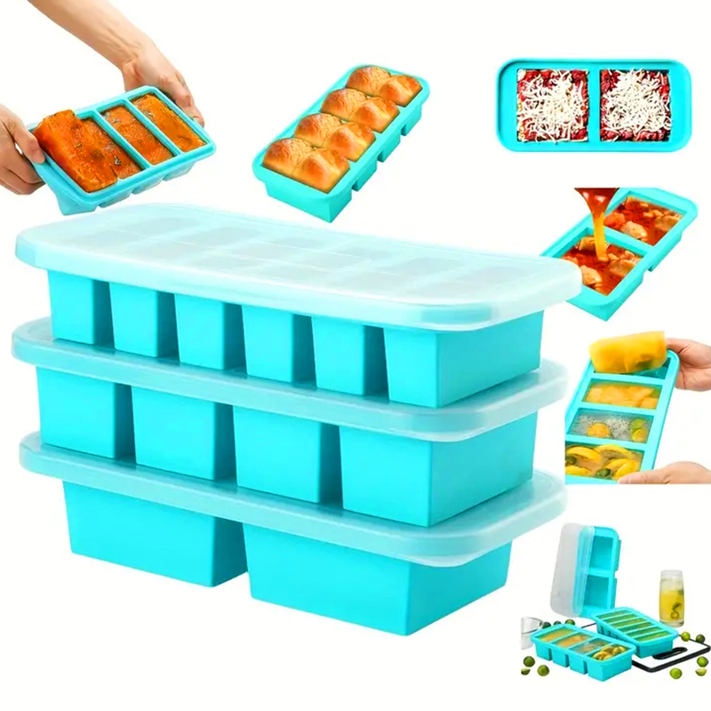 2 or 3-piece Silicone Freezer  - огляд і ціна Meal Prep Ideas