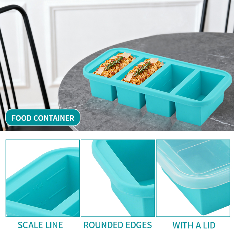 2 or 3-piece Silicone Freezer  - огляд і ціна Meal Prep Ideas
