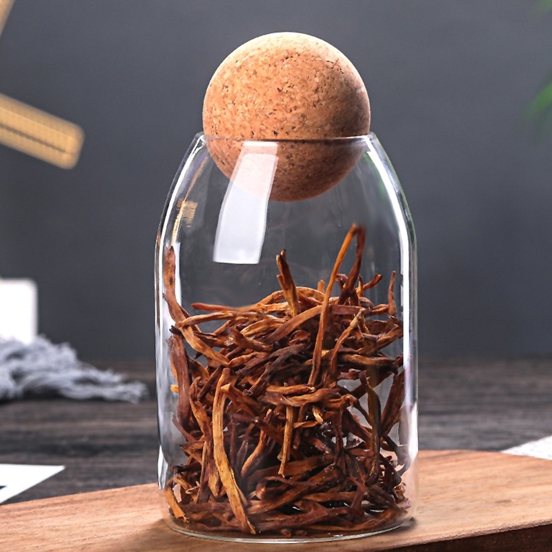 Clear Practical Wood Cork Glas - огляд і ціна Meal Prep Jar