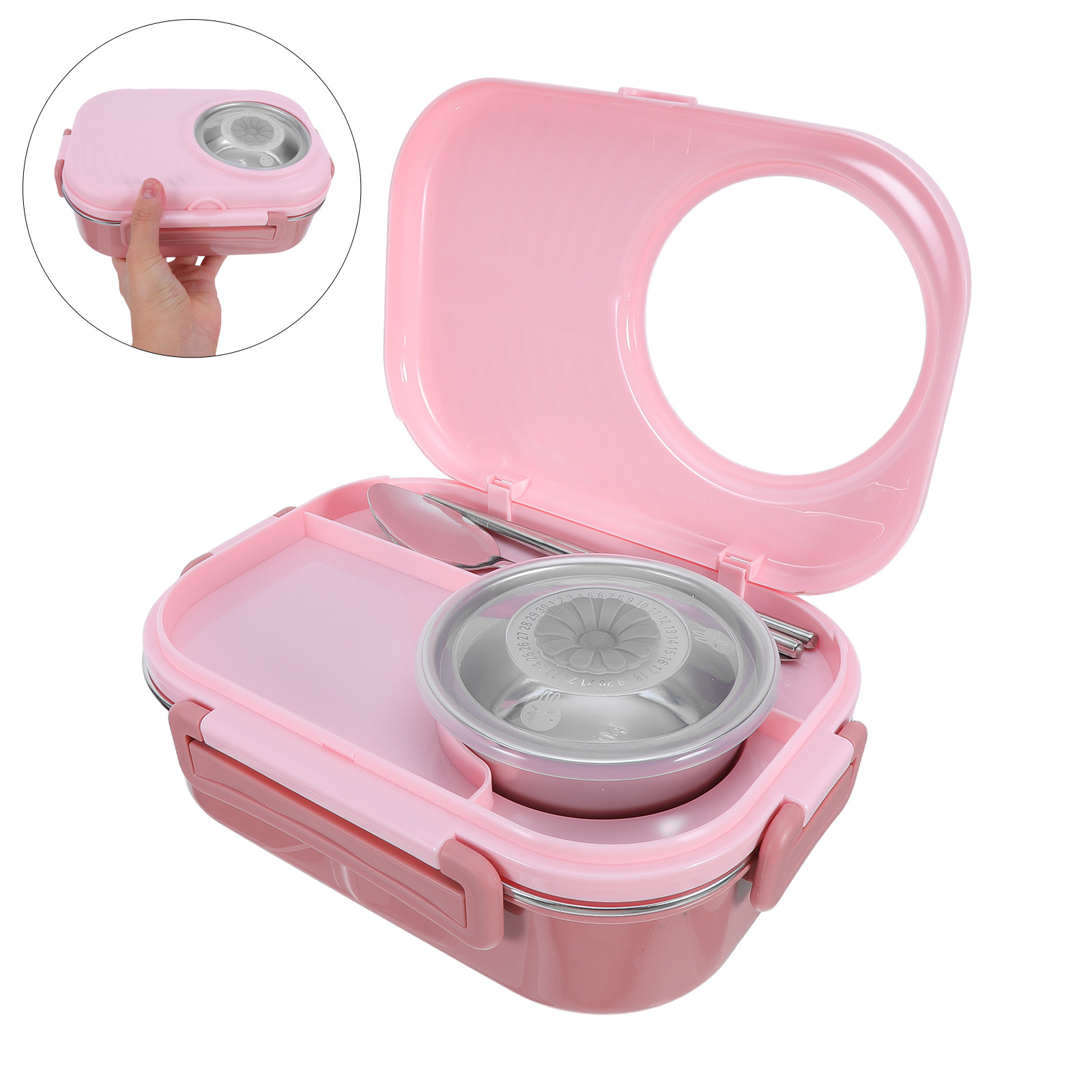 Bento Lunch Box 3 Compartment  - огляд і ціна Meal Prep For Office