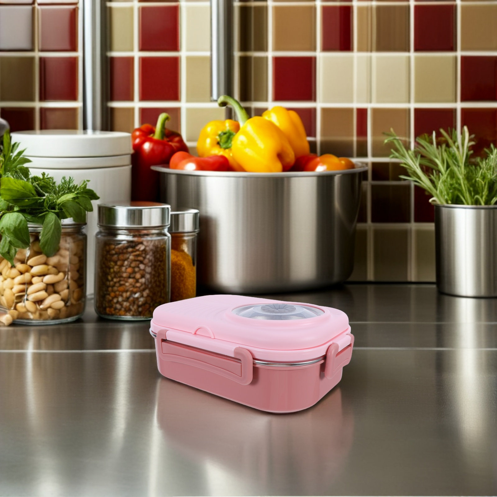 Bento Lunch Box 3 Compartment  - огляд і ціна Meal Prep For Office