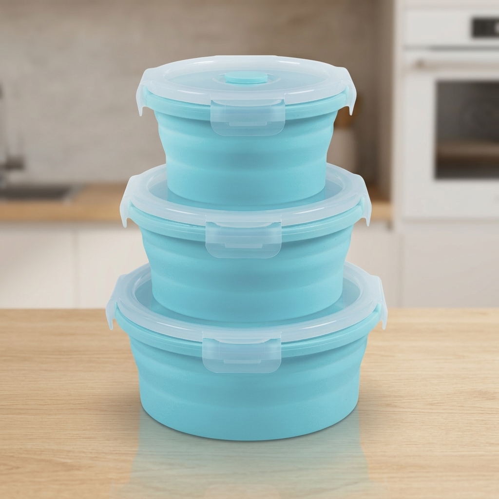 Elegant Lunch Boxes Collapsibl - огляд і ціна Meal Prep For Office