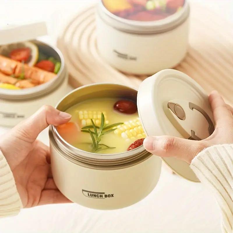 Portable 3-Piece Stainless Ste - огляд і ціна Meal Prep For Office