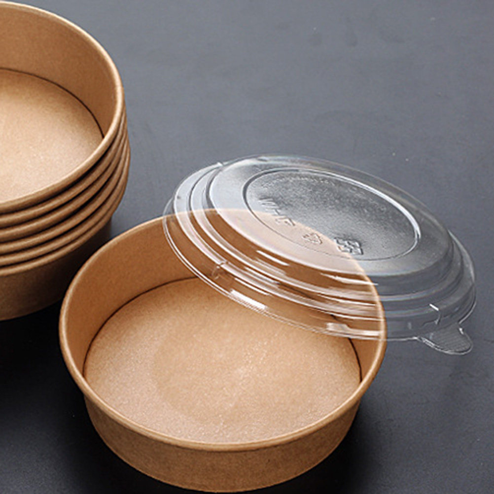20Pcs Kraft Paper Bowls Leakpr - огляд і ціна Meal Prep Container