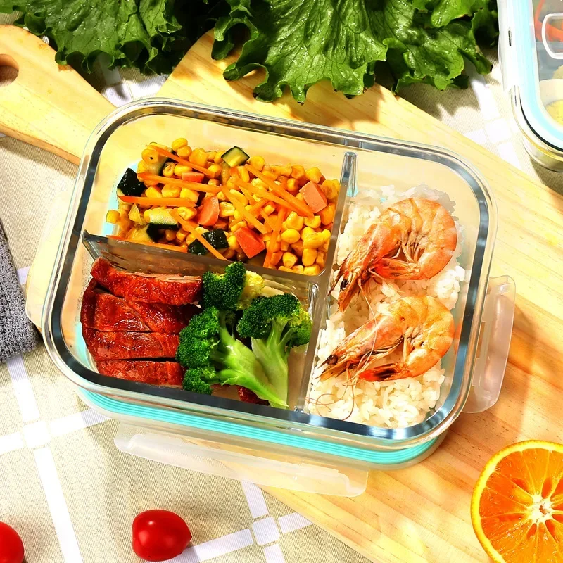 Glass Fresh-Keeping Box High B - огляд і ціна Meal Prep Jar
