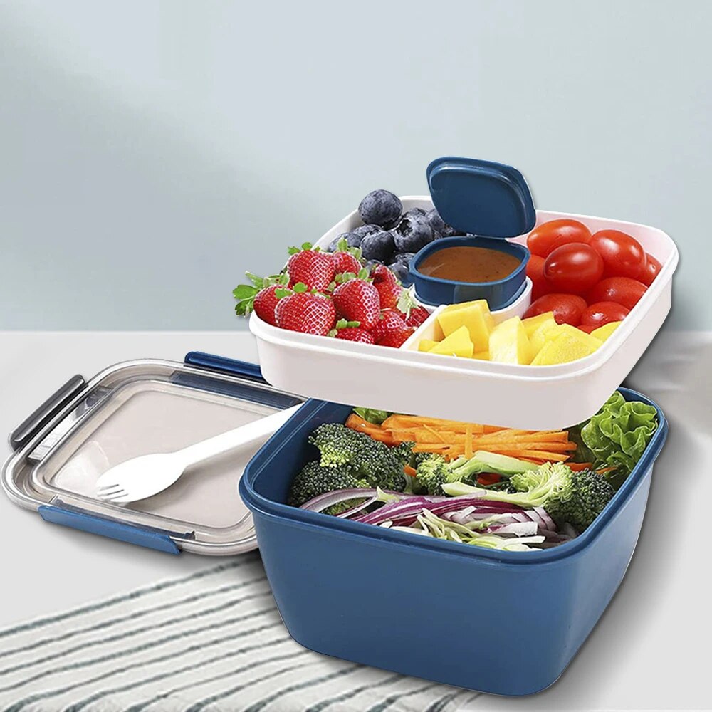 1100ml/1500ml Portable Lunch B - огляд і ціна Meal Prep Tupperware