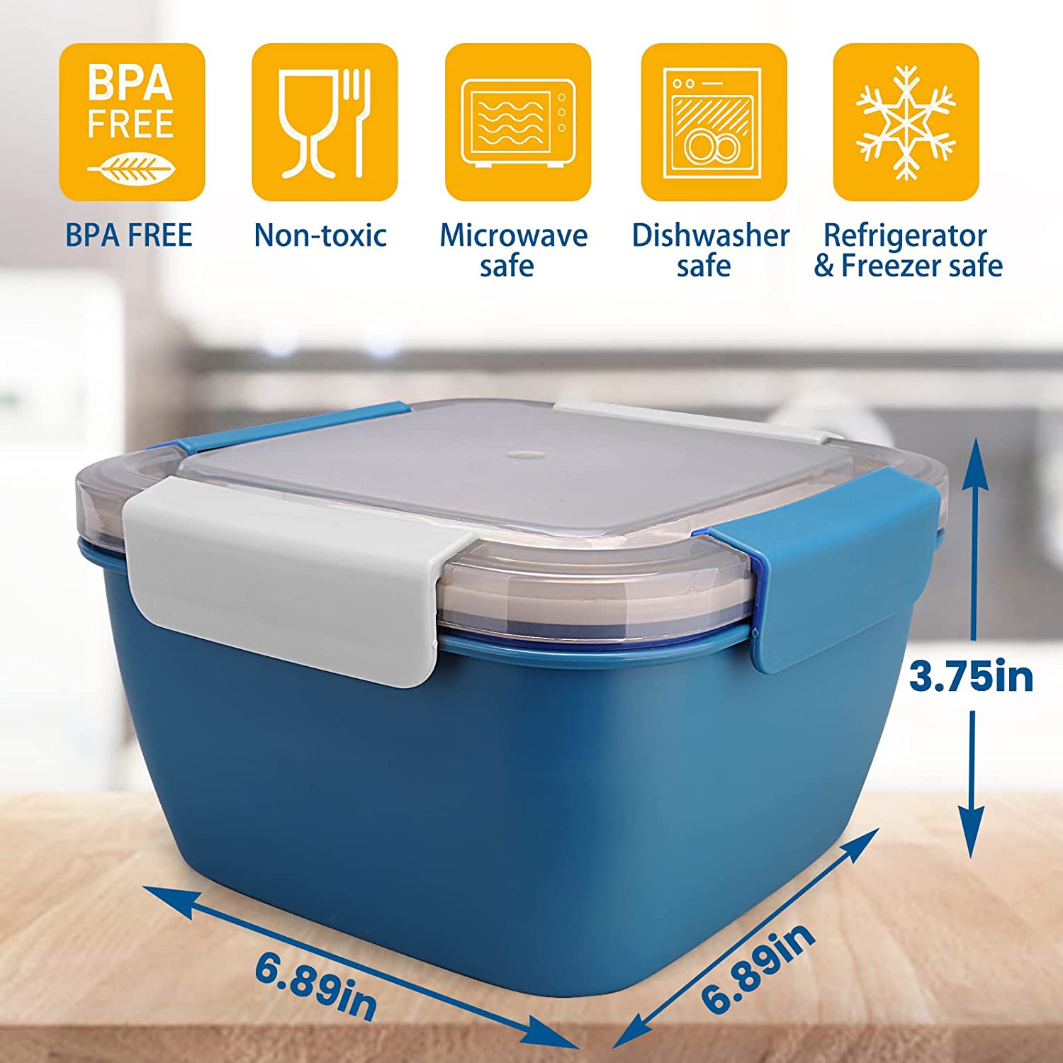 1100ml/1500ml Portable Lunch B - огляд і ціна Meal Prep Tupperware