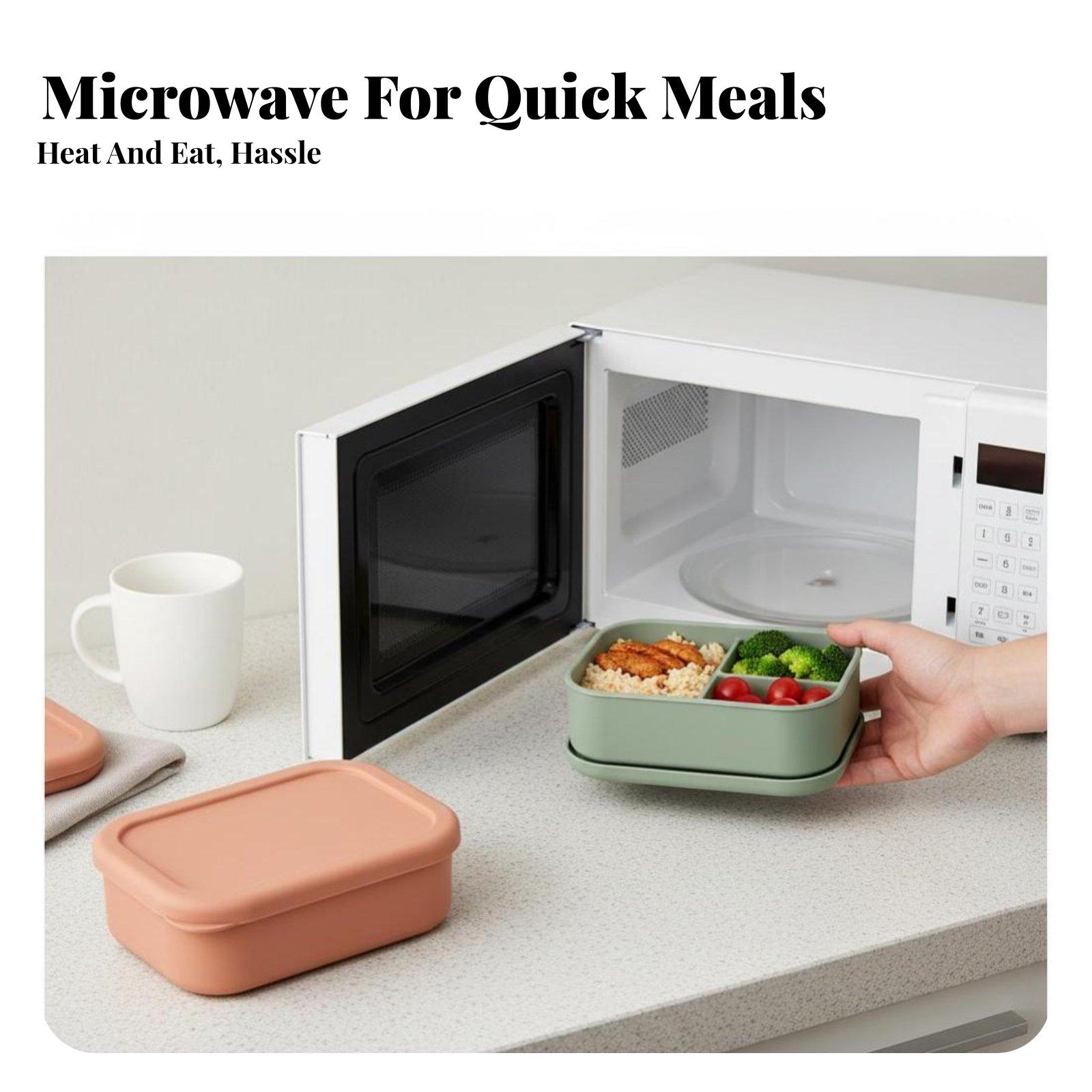 Food Grade Silicone Lunch Box, - огляд і ціна Meal Prep For Office