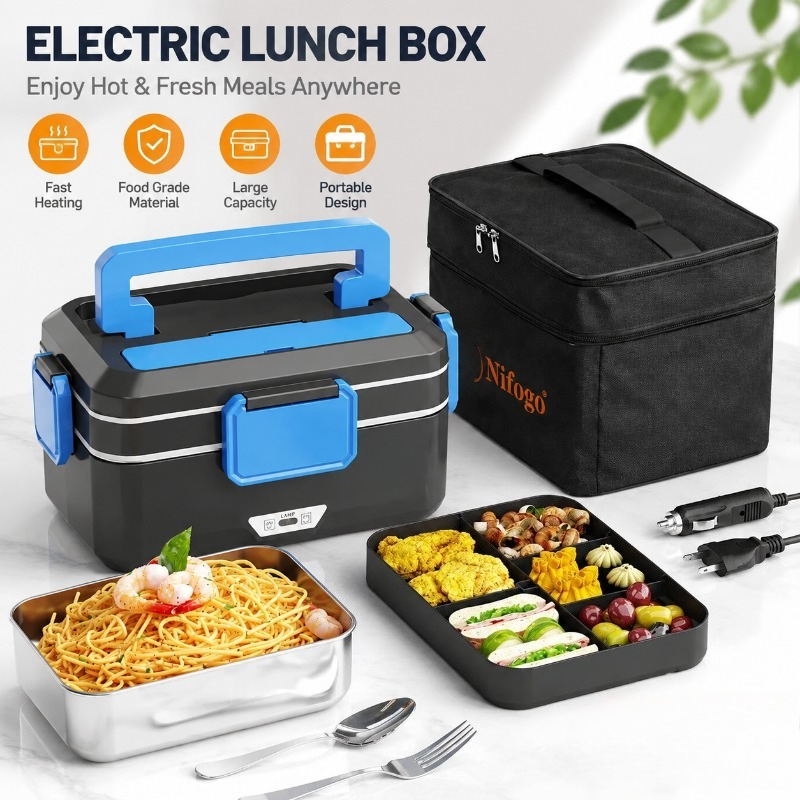 Dual‑Use Electric Heated Lunch - огляд і ціна Meal Prep Bag