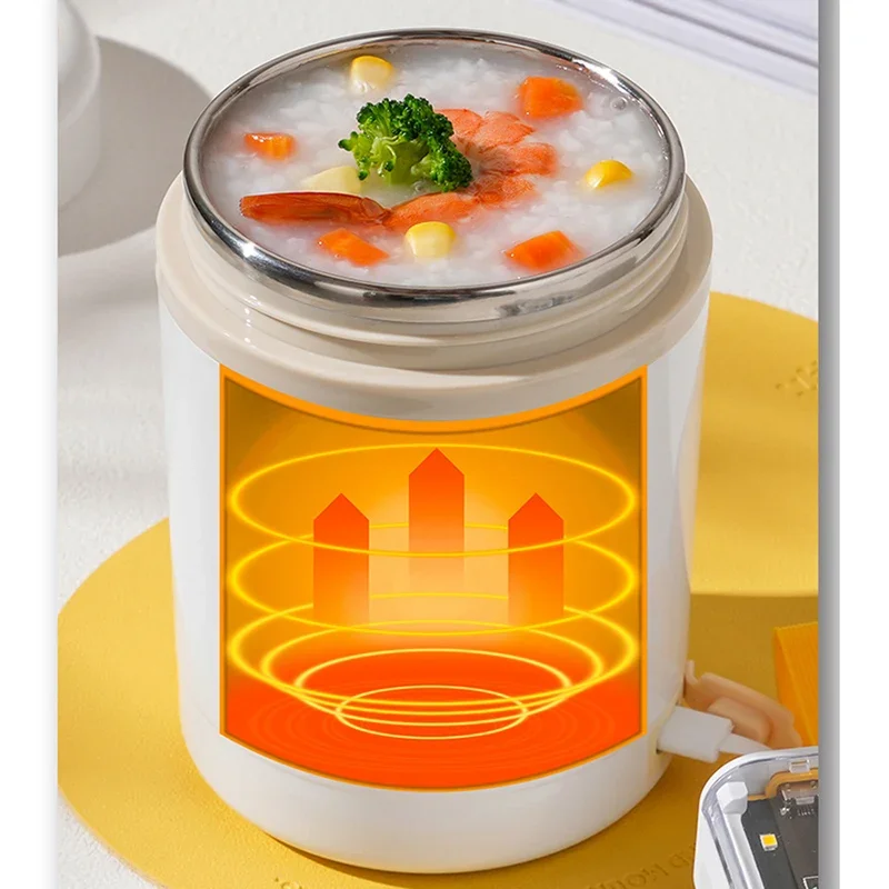 600ML USB Electric Heating Lun - огляд і ціна Meal Prep Tupperware