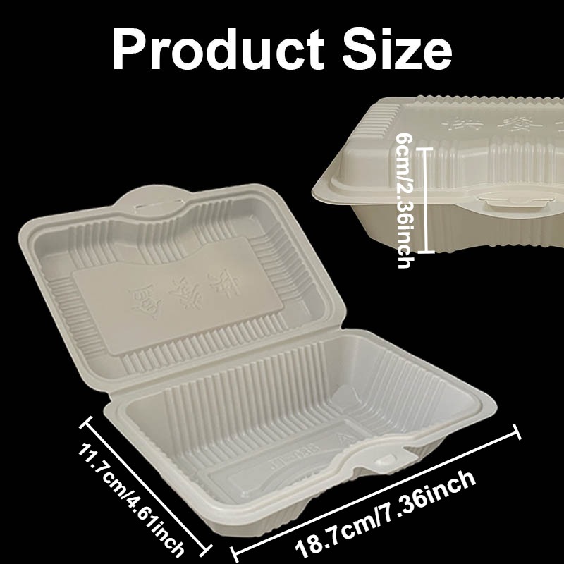 10/20PCS Disposable Lunch Boxe - огляд і ціна Meal Prep Tupperware