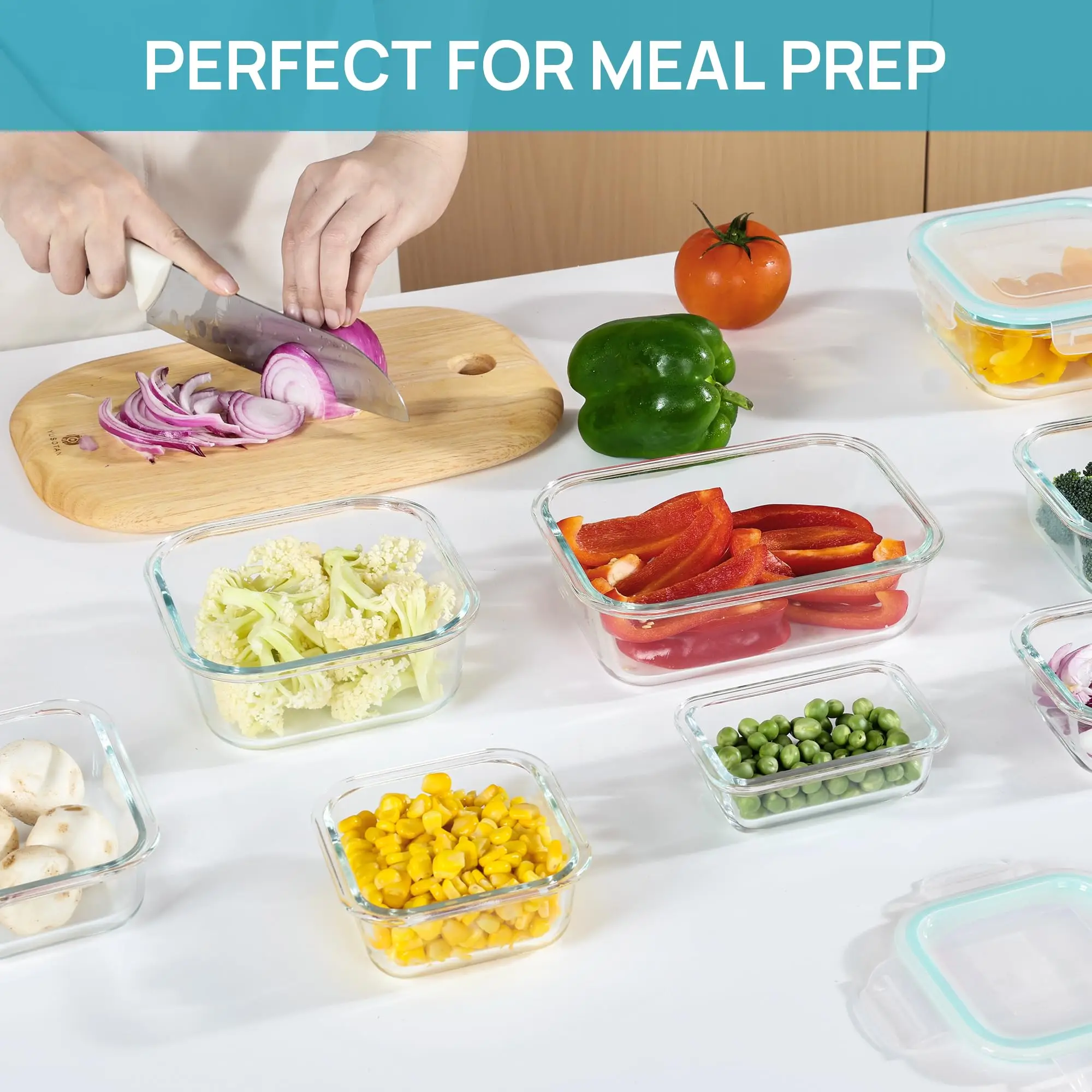 Glass Lunch Box Food Storage C - огляд і ціна Meal Prep Ideas