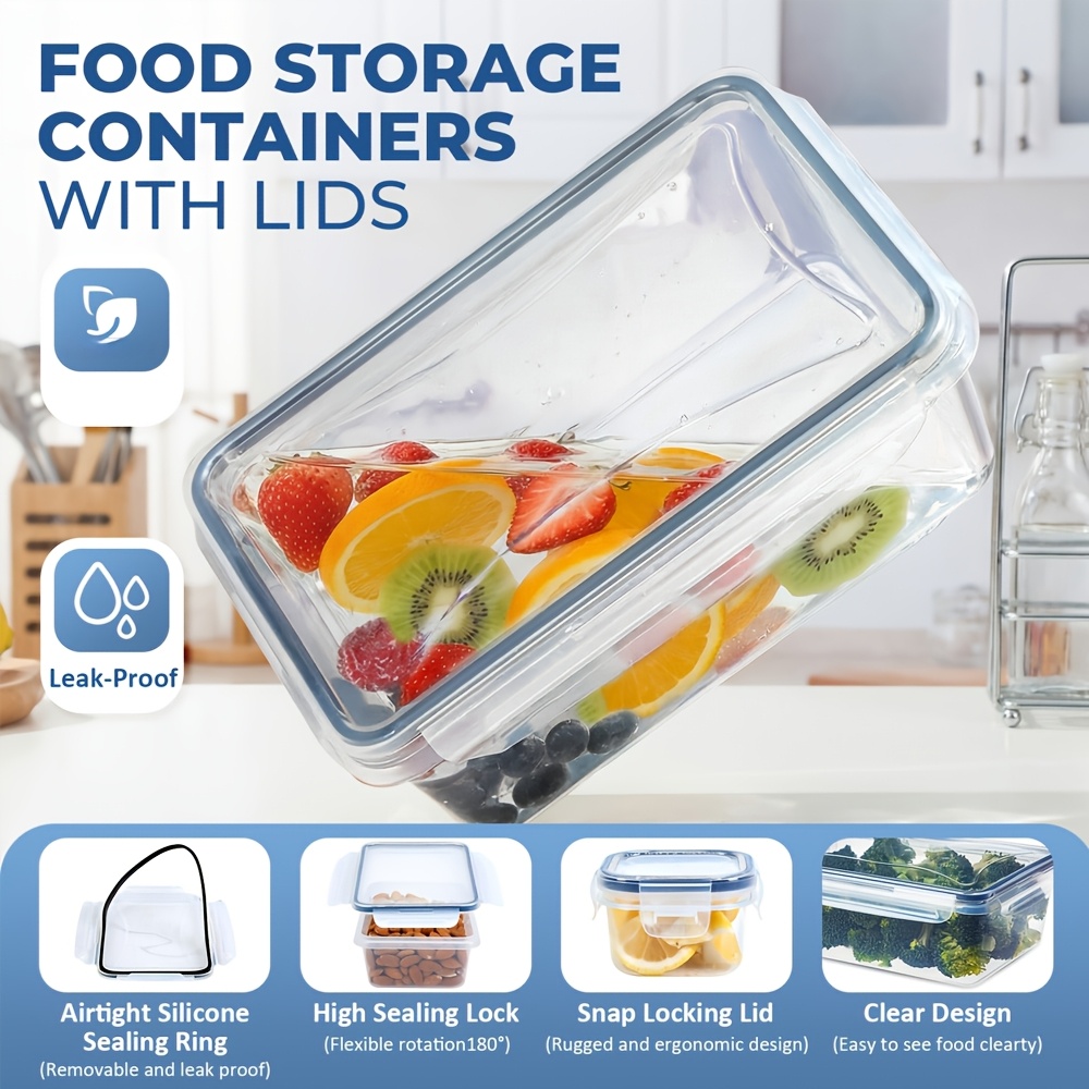 1PC Airtight Food Storage Cont - огляд і ціна Meal Prep Container