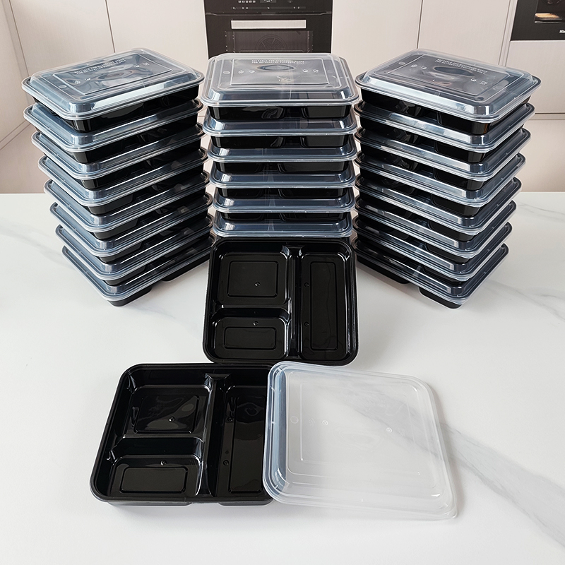 3-Compartment 34 Oz/1000 Ml, 1 - огляд і ціна Meal Prep For Office