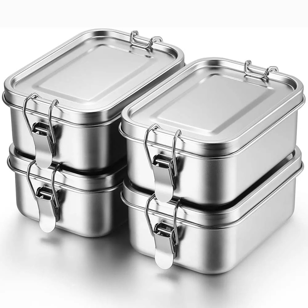 Stainless Steel Bento Box Meta - огляд і ціна Meal Prep Tupperware