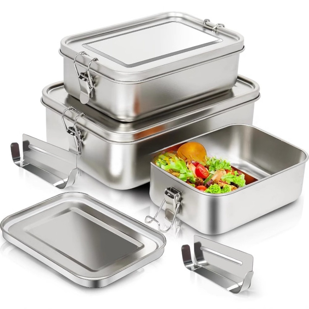 Stainless Steel Bento Box Meta - огляд і ціна Meal Prep Tupperware